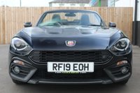 USED 2019 19 ABARTH 124 SPIDER GT 1.4 MultiAir Convertible 2d  AUTO  170 BHP REVERSE CAMERA--24,000 MILES--SAN MARINO--AUTOMATIC