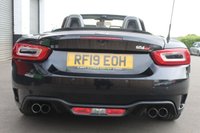 USED 2019 19 ABARTH 124 SPIDER GT 1.4 MultiAir Convertible 2d  AUTO  170 BHP REVERSE CAMERA--24,000 MILES--SAN MARINO--AUTOMATIC