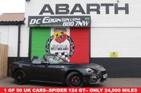 USED 2019 19 ABARTH 124 SPIDER GT 1.4 MultiAir Convertible 2d  AUTO  170 BHP REVERSE CAMERA--24,000 MILES--SAN MARINO--AUTOMATIC