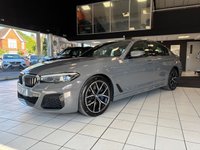 USED 2021 21 BMW 5 SERIES 3.0 530d MHT M Sport Saloon 4dr Diesel Hybrid Steptronic xDrive Euro 6 (s/s) (286 ps) 