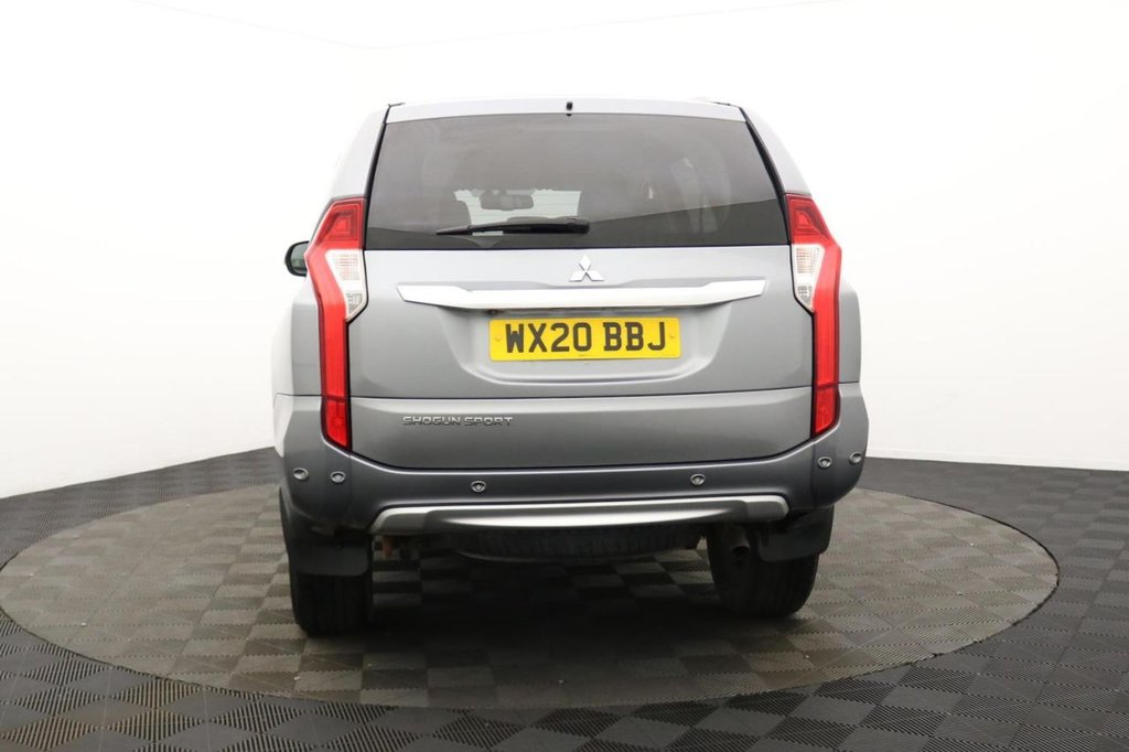 USED 2020 20 MITSUBISHI SHOGUN SPORT 2.4D 4 SUV 5dr Diesel Auto 4WD Euro 6 (181 ps) 7 Seats, 4x4, Leather