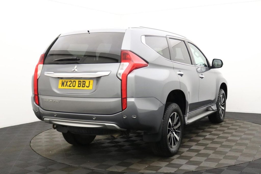 USED 2020 20 MITSUBISHI SHOGUN SPORT 2.4D 4 SUV 5dr Diesel Auto 4WD Euro 6 (181 ps) 7 Seats, 4x4, Leather