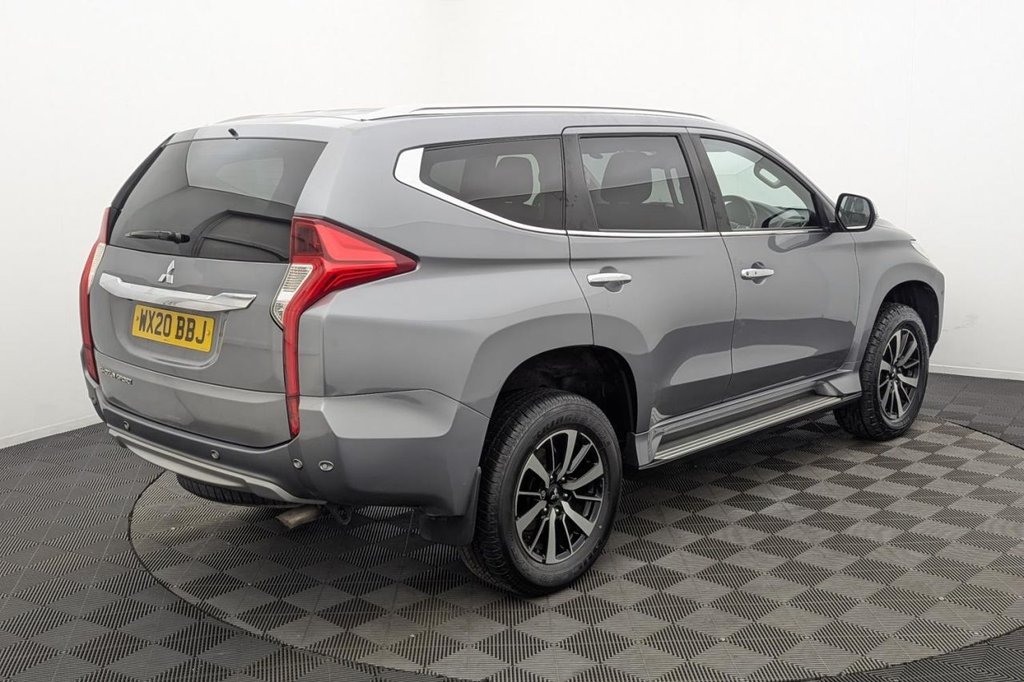 USED 2020 20 MITSUBISHI SHOGUN SPORT 2.4D 4 SUV 5dr Diesel Auto 4WD Euro 6 (181 ps) 7 Seats, 4x4, Leather