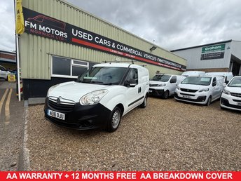 2016 VAUXHALL COMBO 1.3 CDTi 2000 16v Panel Van 3dr Diesel Manual FWD L1 H1 (133 g/km, 89 bhp) NO VAT!!! &pound;4900.00