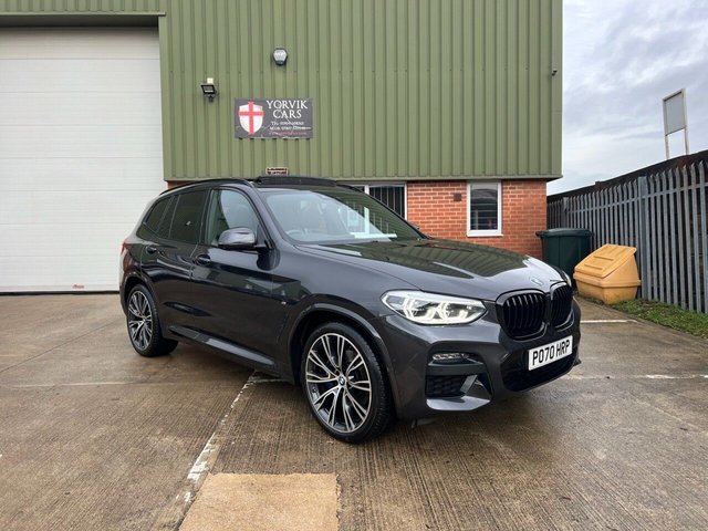 2020 70 BMW X3 2.0 20d MHT M Sport SUV 5dr Diesel Hybrid Auto xDrive Euro 6 (s/s) (190 ps)