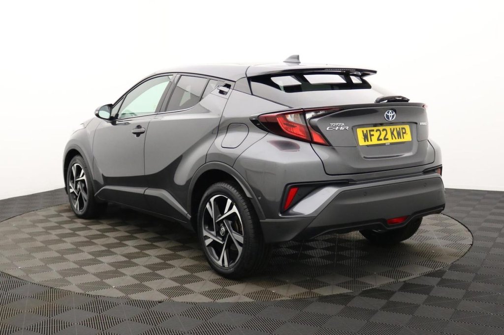 USED 2022 22 TOYOTA C-HR 1.8 VVT-h GPF Design SUV 5dr Petrol Hybrid CVT Euro 6 (s/s) (122 ps) Sat Nav, Rear Camera, Keyless
