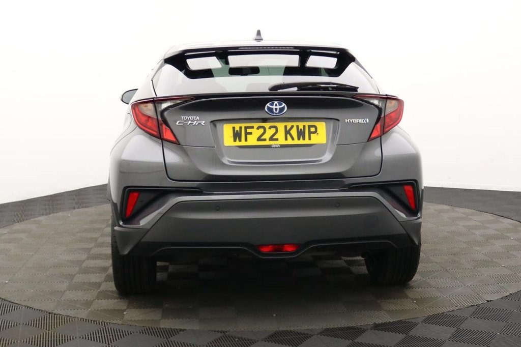 USED 2022 22 TOYOTA C-HR 1.8 VVT-h GPF Design SUV 5dr Petrol Hybrid CVT Euro 6 (s/s) (122 ps) Sat Nav, Rear Camera, Keyless