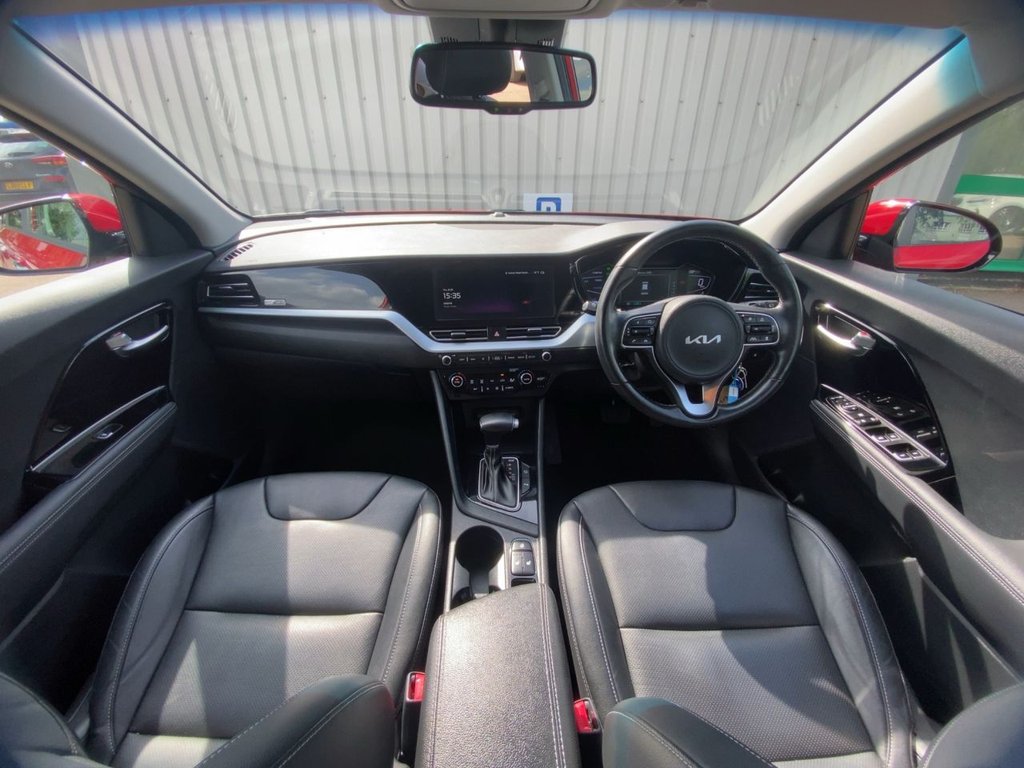 USED 2022 22 KIA NIRO 1.6 GDi 3 SUV 5dr Petrol Hybrid DCT Euro 6 (s/s) (139 bhp) CARPLAY+CAMERA+SAT NAV+LEATHER