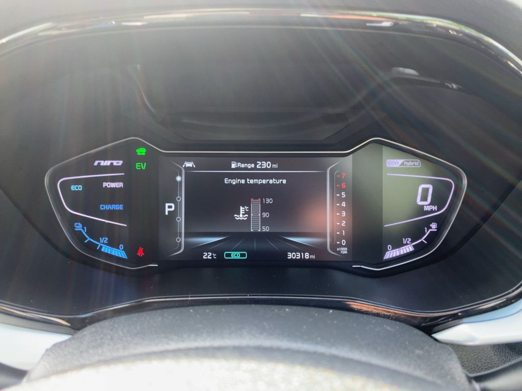 USED 2022 22 KIA NIRO 1.6 GDi 3 SUV 5dr Petrol Hybrid DCT Euro 6 (s/s) (139 bhp) CARPLAY+CAMERA+SAT NAV+LEATHER