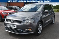 USED 2017 17 VOLKSWAGEN POLO 1.0 BlueMotion Tech Match Edition Hatchback 3dr Petrol Manual Euro 6 (s/s) (75 ps) CAMBELT DONE