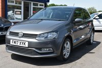 USED 2017 17 VOLKSWAGEN POLO 1.0 BlueMotion Tech Match Edition Hatchback 3dr Petrol Manual Euro 6 (s/s) (75 ps) CAMBELT DONE