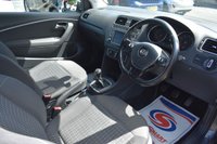 USED 2017 17 VOLKSWAGEN POLO 1.0 BlueMotion Tech Match Edition Hatchback 3dr Petrol Manual Euro 6 (s/s) (75 ps) CAMBELT DONE