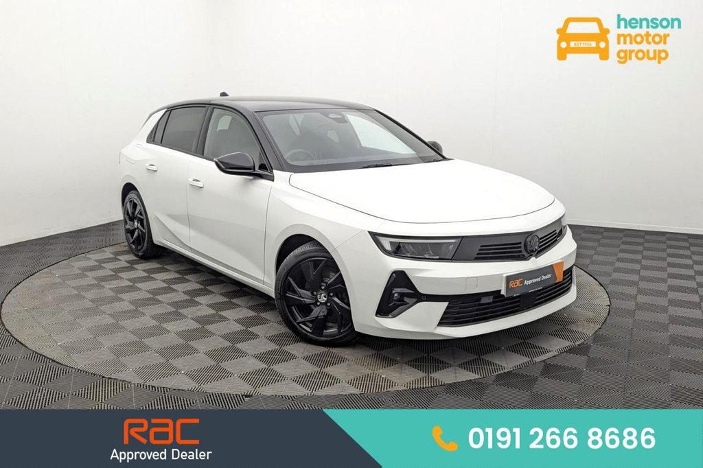 USED 2022 22 VAUXHALL ASTRA 1.2 Turbo GS Line Hatchback 5dr Petrol Manual Euro 6 (s/s) (130 ps) Sat Nav, 360 Camera, Keyless