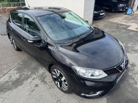 USED 2016 66 NISSAN PULSAR 1.2 DIG-T Tekna Hatchback 5dr Petrol Manual Euro 6 (s/s) (115 ps) 1 OWNER -- FULL SERVICE HISTORY -- SAT NAV -- CAMERA -- LEATHER