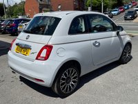 USED 2018 68 FIAT 500 1.2 Collezione Fall Hatchback 3dr Petrol Manual Euro 6 (s/s) (69 bhp) SUNROOF -- AIR CON -- PARK SENSORS -- BLUETOOTH -- HALF LEATHER