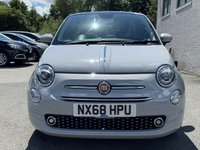 USED 2018 68 FIAT 500 1.2 Collezione Fall Hatchback 3dr Petrol Manual Euro 6 (s/s) (69 bhp) SUNROOF -- AIR CON -- PARK SENSORS -- BLUETOOTH -- HALF LEATHER