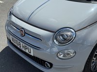 USED 2018 68 FIAT 500 1.2 Collezione Fall Hatchback 3dr Petrol Manual Euro 6 (s/s) (69 bhp) SUNROOF -- AIR CON -- PARK SENSORS -- BLUETOOTH -- HALF LEATHER