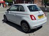 USED 2018 68 FIAT 500 1.2 Collezione Fall Hatchback 3dr Petrol Manual Euro 6 (s/s) (69 bhp) SUNROOF -- AIR CON -- PARK SENSORS -- BLUETOOTH -- HALF LEATHER