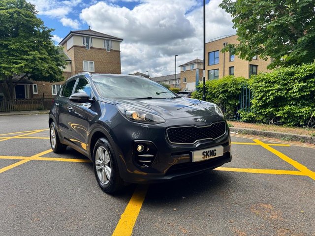 2017 67 KIA SPORTAGE 1.6 GDi 2 SUV 5dr Petrol Manual Euro 6 (s/s) (130 bhp) Apple CarPlay, Reverse Camera, Sat Nav