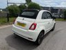 USED 2018 18 FIAT 500C 0.9 TwinAir Lounge Convertible 2dr Petrol Manual Euro 6 (s/s) (85 bhp) Leather,Navigation,Pan Roof.