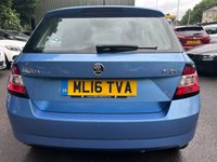 USED 2016 16 SKODA FABIA 1.2 TSI SE L Hatchback 5dr Petrol DSG Euro 6 (s/s) (110 ps) PARKING SENSORS FRONT/REAR+CRUISE CONTROL+&pound;20 ROAD TAX +1 OWNER WITH 9 SERVICE STAMPS+CAR-NET +KEYLESS STOP/START