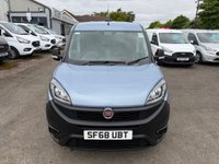 USED 2018 68 FIAT DOBLO 1.3 MultiJetII Panel Van 4dr Diesel Manual L1 H1 Euro 6 (95 bhp) EX SCOTTISH WATER ONLY 49K  COMES MOT 1 YEAR AND SERVICE