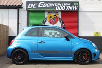 USED 2021 21 ABARTH 595 1.4 T-Jet Competizione 70th Hatchback 3dr Petrol Auto Euro 6 (180 bhp) Bi-Xenon--Electric Sunroof--GT Natural Sabelt--17" Super Sport Alloys--Rally Blue