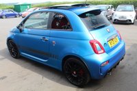 USED 2021 21 ABARTH 595 1.4 T-Jet Competizione 70th Hatchback 3dr Petrol Auto Euro 6 (180 bhp) Bi-Xenon--Electric Sunroof--GT Natural Sabelt--17" Super Sport Alloys--Rally Blue