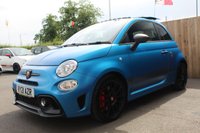 USED 2021 21 ABARTH 595 1.4 T-Jet Competizione 70th Hatchback 3dr Petrol Auto Euro 6 (180 bhp) Bi-Xenon--Electric Sunroof--GT Natural Sabelt--17" Super Sport Alloys--Rally Blue
