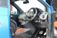 USED 2021 21 ABARTH 595 1.4 T-Jet Competizione 70th Hatchback 3dr Petrol Auto Euro 6 (180 bhp) Bi-Xenon--Electric Sunroof--GT Natural Sabelt--17" Super Sport Alloys--Rally Blue