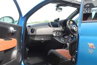 USED 2021 21 ABARTH 595 1.4 T-Jet Competizione 70th Hatchback 3dr Petrol Auto Euro 6 (180 bhp) Bi-Xenon--Electric Sunroof--GT Natural Sabelt--17" Super Sport Alloys--Rally Blue