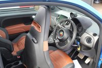 USED 2021 21 ABARTH 595 1.4 T-Jet Competizione 70th Hatchback 3dr Petrol Auto Euro 6 (180 bhp) Bi-Xenon--Electric Sunroof--GT Natural Sabelt--17" Super Sport Alloys--Rally Blue