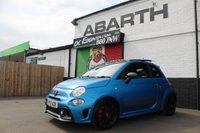 USED 2021 21 ABARTH 595 1.4 T-Jet Competizione 70th Hatchback 3dr Petrol Auto Euro 6 (180 bhp) Bi-Xenon--Electric Sunroof--GT Natural Sabelt--17" Super Sport Alloys--Rally Blue