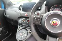 USED 2021 21 ABARTH 595 1.4 T-Jet Competizione 70th Hatchback 3dr Petrol Auto Euro 6 (180 bhp) Bi-Xenon--Electric Sunroof--GT Natural Sabelt--17" Super Sport Alloys--Rally Blue