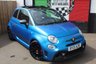 USED 2021 21 ABARTH 595 1.4 T-Jet Competizione 70th Hatchback 3dr Petrol Auto Euro 6 (180 bhp) Bi-Xenon--Electric Sunroof--GT Natural Sabelt--17" Super Sport Alloys--Rally Blue