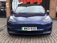 USED 2021 21 TESLA Model 3 (Dual Motor) Long Range Saloon 4dr Electric Auto 4WDE (346 ps) **STUNNING COLOUR COMBINATION*