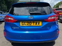 USED 2020 20 FORD FIESTA 1.0T EcoBoost Titanium Hatchback 5dr Petrol Manual Euro 6 (s/s) (95 ps) TITANIUM REFINEMENTS+MAIN DEALER SERVICED+NAVIGATION+CARPLAY/ANDROID DAB+RADAR PARKING DISPLAY+ONLY 40,000 MILES