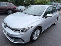 USED 2021 21 VOLKSWAGEN GOLF Silver 1.5 TSI Life hatchback, 49,700 miles, Euro 6, 6-speed manual, 16in alloys, Sat nav, CarPlay/Android Auto, Climate control, F&R sensors. VERY ECONOMICAL LOW INSURANCE