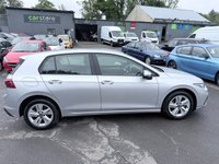 USED 2021 21 VOLKSWAGEN GOLF Silver 1.5 TSI Life hatchback, 49,700 miles, Euro 6, 6-speed manual, 16in alloys, Sat nav, CarPlay/Android Auto, Climate control, F&R sensors. VERY ECONOMICAL LOW INSURANCE