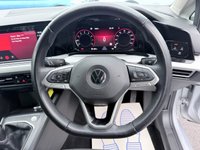 USED 2021 21 VOLKSWAGEN GOLF Silver 1.5 TSI Life hatchback, 49,700 miles, Euro 6, 6-speed manual, 16in alloys, Sat nav, CarPlay/Android Auto, Climate control, F&R sensors. VERY ECONOMICAL LOW INSURANCE