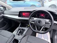 USED 2021 21 VOLKSWAGEN GOLF Silver 1.5 TSI Life hatchback, 49,700 miles, Euro 6, 6-speed manual, 16in alloys, Sat nav, CarPlay/Android Auto, Climate control, F&R sensors. VERY ECONOMICAL LOW INSURANCE