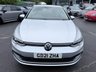 USED 2021 21 VOLKSWAGEN GOLF Silver 1.5 TSI Life hatchback, 49,700 miles, Euro 6, 6-speed manual, 16in alloys, Sat nav, CarPlay/Android Auto, Climate control, F&R sensors. VERY ECONOMICAL LOW INSURANCE