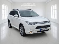 USED 2015 15 MITSUBISHI OUTLANDER 2.0h 12kWh GX4h SUV 5dr Petrol Plug-in Hybrid CVT 4WD Euro 5 (s/s) (200 ps) Auto_&pound;20 Tax_Sat Nav_Hybrid_2L_Ulez