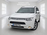 USED 2015 15 MITSUBISHI OUTLANDER 2.0h 12kWh GX4h SUV 5dr Petrol Plug-in Hybrid CVT 4WD Euro 5 (s/s) (200 ps) Auto_&pound;20 Tax_Sat Nav_Hybrid_2L_Ulez