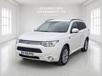 USED 2015 15 MITSUBISHI OUTLANDER 2.0h 12kWh GX4h SUV 5dr Petrol Plug-in Hybrid CVT 4WD Euro 5 (s/s) (200 ps) Auto_&pound;20 Tax_Sat Nav_Hybrid_2L_Ulez