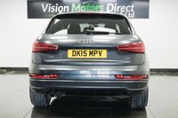 USED 2015 15 AUDI Q3 2.0 TDI S line Plus quattro Euro 6 (s/s) 5dr Service History, Black Leather