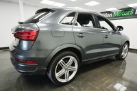 USED 2015 15 AUDI Q3 2.0 TDI S line Plus quattro Euro 6 (s/s) 5dr Service History, Black Leather