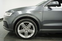 USED 2015 15 AUDI Q3 2.0 TDI S line Plus quattro Euro 6 (s/s) 5dr Service History, Black Leather