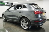 USED 2015 15 AUDI Q3 2.0 TDI S line Plus quattro Euro 6 (s/s) 5dr Service History, Black Leather