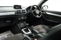 USED 2015 15 AUDI Q3 2.0 TDI S line Plus quattro Euro 6 (s/s) 5dr Service History, Black Leather
